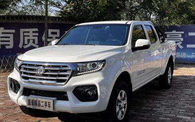Интерьер китайского подержанного автомобиля Great Wall Wingle 7 2019, пикап, дизель, полный привод, обзор спецификаций, цена и продажа.