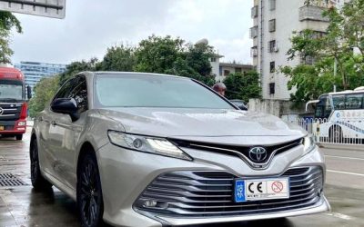 Предпродажный автомобиль Toyota Camry 2019 седан бензиновый 2WD интерьер обзор цена продажа авто