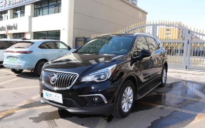 Подержанный Buick Envision Plus 2017, внедорожник, предпродажный, 4WD, обзор