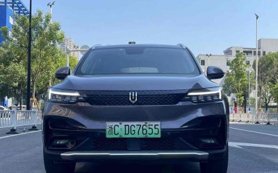 Экстерьер б/у электрического внедорожника Skyworth EV6 2021, 4WD, китайский авто, характеристики и цена.