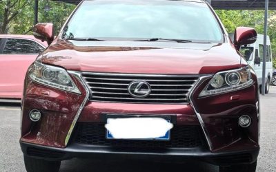 Экстерьер б/у гибридного внедорожника Lexus RX Classic 2015, 4WD, китайский авто, характеристики и цена.