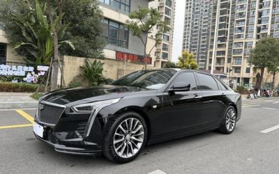 Полный экстерьер подержанного седана Cadillac CT6 2020 года, б/у автомобиль на продажу в Китае, с характеристиками, ценой и бензиновым 2WD.