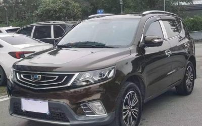 Полный экстерьер подержанного внедорожника Geely Yuanjing X6 2017 года, китайский б/у автомобиль на продажу, с характеристиками, ценой и бензиновым 2WD.