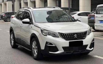 Угловой экстерьер внедорожника Peugeot 4008 2018, подержанный автомобиль на продажу в Китае, спецификации и цена, 4WD, бензин.
