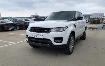 Экстерьер подержанного внедорожника Land Rover Range Rover Sport 2016, подержанный автомобиль в Китае с характеристиками.