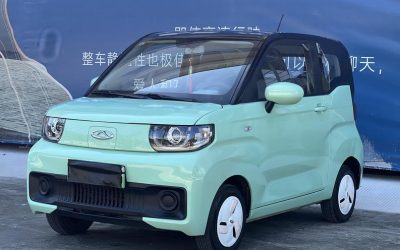 Экстерьер Chery QQ Ice Cream 2022 подержанного авто, характеристики, цена, обзор, китайский хэтчбек, электрический, 2WD, купить.
