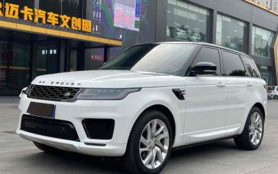 Полный экстерьер Range Rover Sport 2020, бензинового внедорожника, подержанного автомобиля на продажу, с характеристиками, ценой и возможностью покупки в Китае.