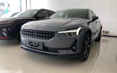 Полный экстерьер Polestar 2 2023, электрического седана, подержанного автомобиля на продажу, с характеристиками, ценой и возможностью покупки в Китае.