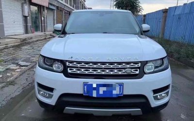 Общий вид Land Rover Range Rover Sport 2018 года, подержанный автомобиль, внедорожник, на продажу в Китае, технические характеристики, цена, обзор, 4WD, бензин, китайский автомобиль с пробегом, второй владелец, купить авто.