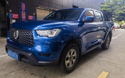 Передний экстерьер 2022 Great Wall POER, китайский б/у пикап на продажу, с дизельным двигателем, 4WD, характеристиками и ценой в Китае.
