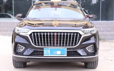 Общий вид экстерьера подержанного внедорожника Hongqi HS5 2019, китайский подержанный автомобиль на продажу, бензин, 4WD, изучите технические характеристики, цену и обзор.