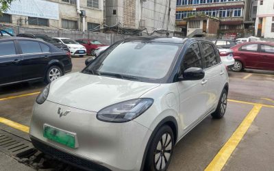 Подержанный Wuling Bingo 2023, хэтчбек, электрический, 2WD, в продаже в Китае, характеристики, цена, обзор, авто, китайский подержанный автомобиль.