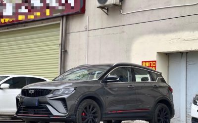 Полный экстерьер подержанного внедорожника Geely Boyue 2021 года на продажу в Китае, с деталями характеристик, цены и 2WD в обзоре китайского подержанного автомобиля.