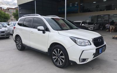 Полный внешний вид подержанного Subaru Forester 2017 внедорожник для продажи, с ценой, характеристиками, приводом 4WD и бензиновым топливом в Китае.