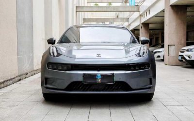 Full view of a second-hand Zeekr 001 2023 shooting brake, showcasing electric specs and price, for sale in China.