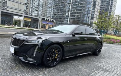 Экстерьер б/у Cadillac CT5 2021, китайский подержанный автомобиль на продажу, 2WD, бензин, проверьте технические характеристики, цену и обзоры для этого авто в Китае.