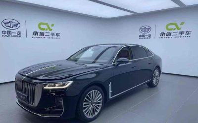 Экстерьер б/у Hongqi H9 2020, китайский подержанный автомобиль на продажу, 2WD, бензин, проверьте технические характеристики, цену и обзоры для этого авто в Китае.