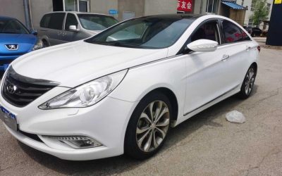 Экстерьер б/у Hyundai Sonata 2015, китайский подержанный автомобиль на продажу, 2WD, бензин, проверьте технические характеристики, цену и обзоры для этого авто в Китае.