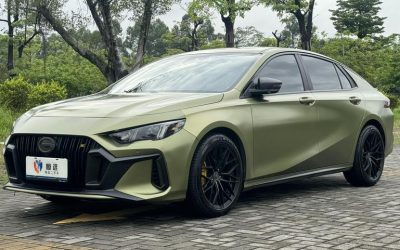 Передний вид GAC Trumpchi EMPOW 2021, китайский подержанный седан, бензин, 2WD, на продажу в Китае, цена и характеристики.