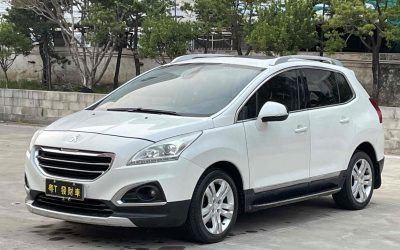 Передний вид Peugeot 3008 2013, подержанный внедорожник, бензин, 2WD, на продажу в Китае, цена и характеристики.