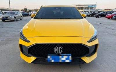 Интерьер б/у MG 5 2022, подержанный бензиновый седан на продажу, с характеристиками, ценой и обзором, привод 2WD.