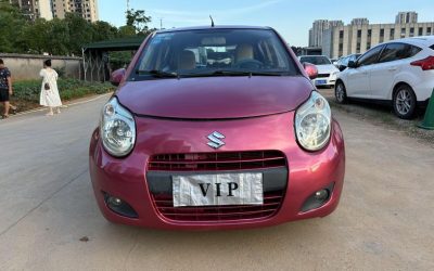 Передний экстерьер Suzuki Alto 2009 хэтчбек, авто с пробегом на продажу в Китае, готов для обзора и покупки.