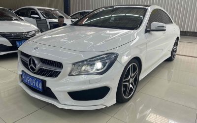Передний экстерьер подержанного седана Mercedes-Benz CLA 2016, китайский б/у автомобиль, бензин, 2WD, купите с ценой и обзором.