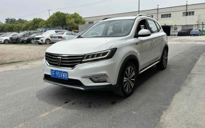 Фронтальный вид Roewe RX5 2019, подержанный внедорожник из Китая на продажу, с ценой.