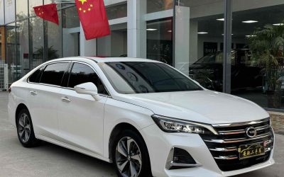 Фронтальный вид Trumpchi GA6 2021, подержанный седан из Китая на продажу, с ценой.