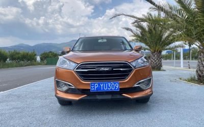 Характеристики SUV Zotye T300 2018, бензин, передний привод, на продажу в Китае