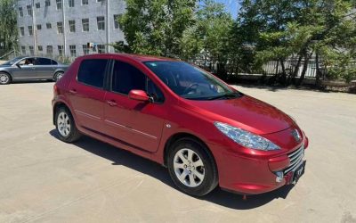 Передний экстерьер б/у 2011 Peugeot 307 хэтчбек, бензиновый авто, 2WD, на продажу в Китае, с характеристиками, ценой и обзором.