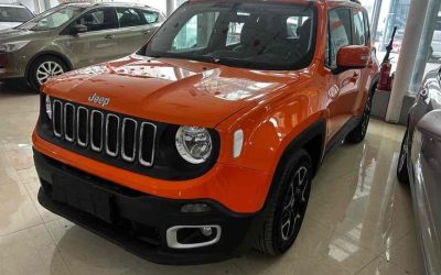 Полный вид б/у 2020 Jeep Renegade внедорожника, бензин, 4WD, на продажу с ценой на рынке подержанных авто в Китае.