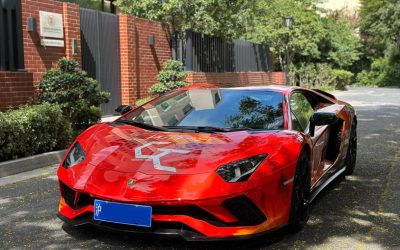 Передний экстерьер б/у 2019 Lamborghini Aventador купе, бензиновый авто, 4WD, на продажу в Китае, с характеристиками, ценой и обзором.