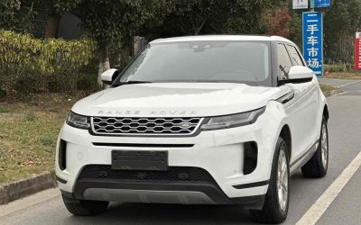 Полный вид б/у 2021 Land Rover Range Rover Evoque внедорожника, бензин, 4WD, на продажу с ценой в Китае.