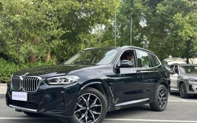 Передний экстерьер б/у 2023 BMW X3 внедорожник, бензиновый/гибридный авто, 4WD, на продажу в Китае, с характеристиками, ценой и обзором.