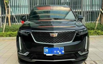 Вид экстерьера Cadillac XT6 2022, бензиновый внедорожник, подержанный автомобиль на продажу в Китае, характеристики и цена