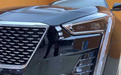 Вид экстерьера Cadillac CT6 2020, бензиновый седан, подержанный автомобиль на продажу в Китае, характеристики и цена