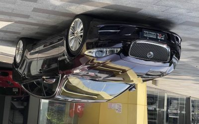 Вид экстерьера Jaguar XJ 2011, бензиновый седан, подержанный автомобиль на продажу в Китае, характеристики и цена