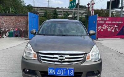 Общий вид подержанного автомобиля Nissan Sylphy 2014, седан, бензин, 2WD, подержанный автомобиль на продажу в Китае, спецификации, цена, обзоры.