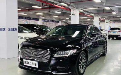 Вид экстерьера Lincoln Continental 2019, бензиновый седан, подержанный автомобиль на продажу в Китае, характеристики и цена
