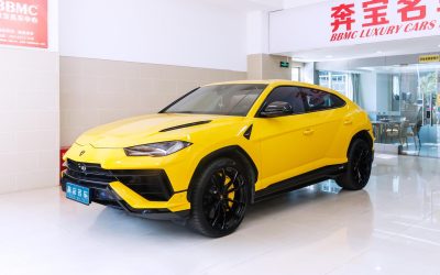 Передний экстерьер подержанного внедорожника Lamborghini Urus 2023, китайский б/у автомобиль, бензин, 4WD, купите с ценой и обзором.