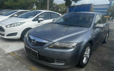 Полный экстерьер подержанного бензинового автомобиля Mazda 6 2009 года, седан, на продажу в Китае, с характеристиками и ценой.