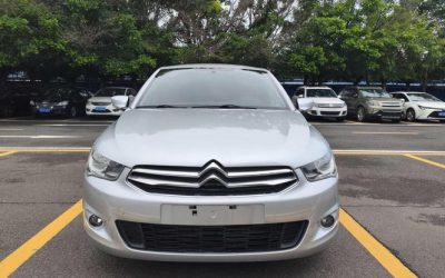 Обзор подержанного седана Citroen Elysee 2016, китайский подержанный бензиновый автомобиль на продажу, проверьте цену, характеристики и обзоры 2WD авто.