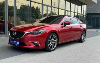 Вид экстерьера Mazda Atenza 2018, бензиновый седан, подержанный автомобиль на продажу в Китае, характеристики и цена