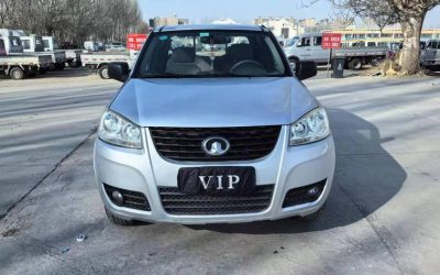 Экстерьер подержанного пикапа Great Wall Wingle 5 2012 года, китайский подержанный автомобиль на продажу, бензин, 4WD, с характеристиками и ценой.