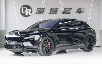 Экстерьер б/у LOTUS ELETRE 2023, электрический, 4WD, подержанный автомобиль на продажу в Китае, характеристики и цена.