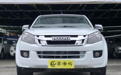Вид экстерьера ISUZU D-MAX 2015, дизельный пикап, подержанный автомобиль на продажу в Китае, характеристики и цена