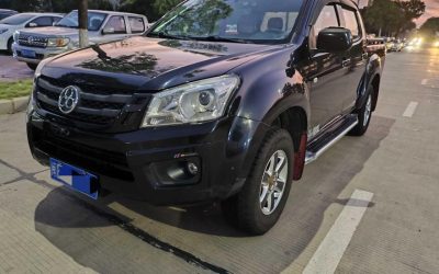 Основной вид экстерьера 2016 Isuzu Ruimai пикап подержанный автомобиль на продажу в Китае, бензин, 4WD, китайский б/у автомобиль, спецификации и цена