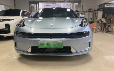 Вид экстерьера Zeekr 001 2021, электрический хэтчбек, подержанный автомобиль на продажу в Китае, характеристики и цена