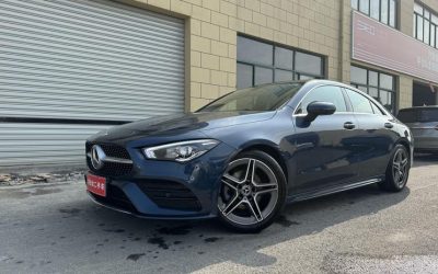 Подержанный Mercedes-Benz CLA 2021 года, вторичный бензиновый седан, с характеристиками и экстерьером для покупателей автомобилей б/у в Китае.